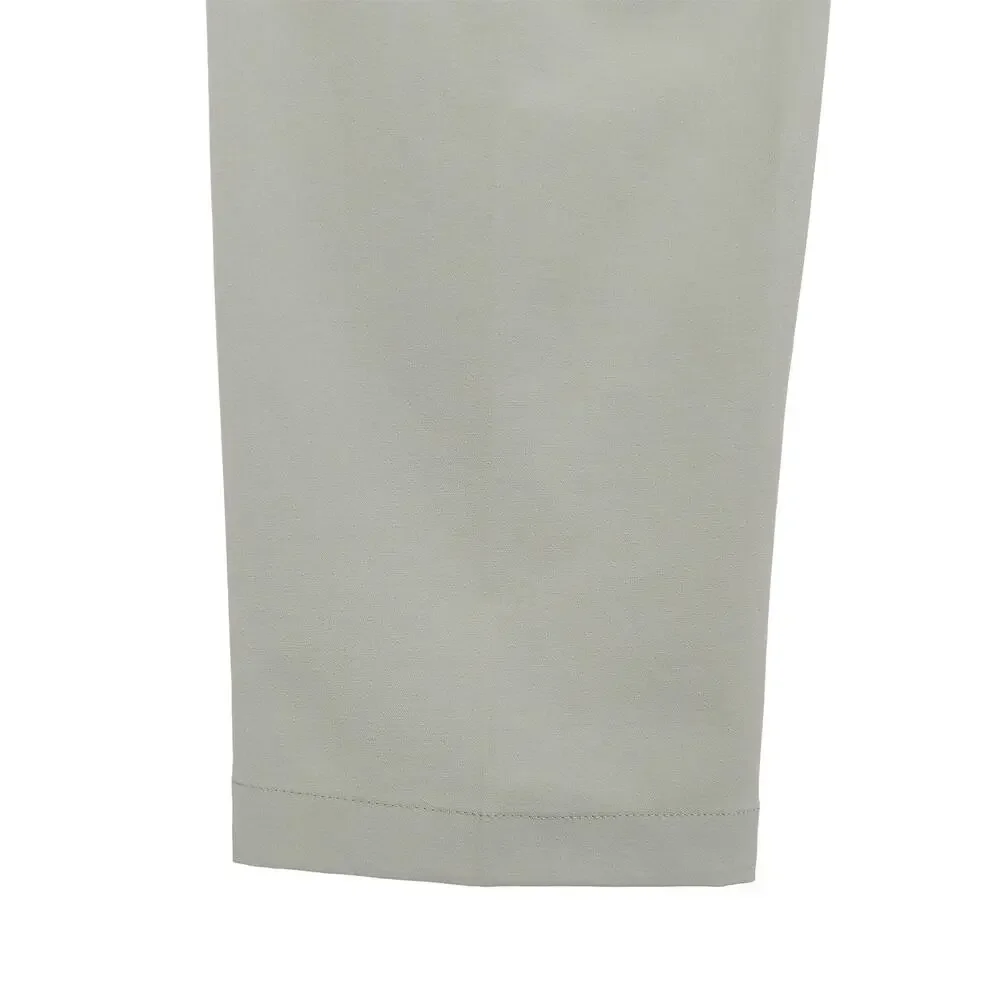 Michael Kors Mens Classic Fit Dress Pants 36x34 Mint Green Solid Stretch Cotton